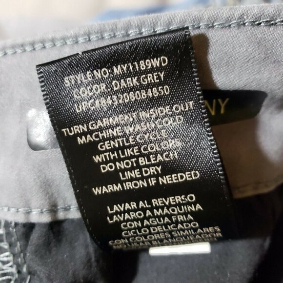 Seven7 High Rise Skinny Ankle Jeans Skin Fit Denim Jeans Gray 30X27 Size 10 - Picture 9 of 9